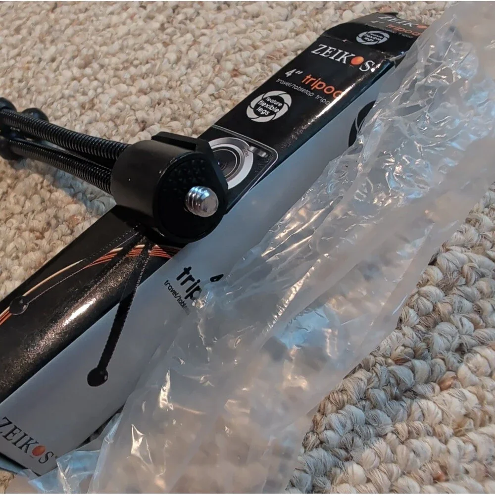 Zeikos Mini Tripod ZE-TR5A Flexible Camera Travel Tabletop 4
